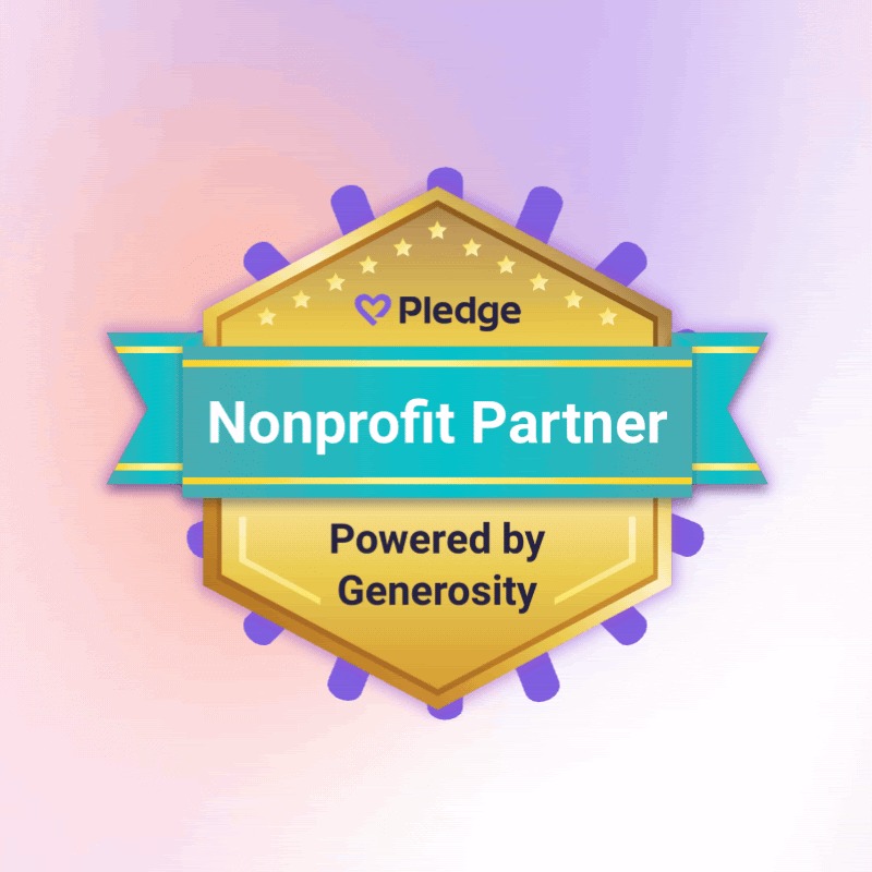 Pledge Nonprofit Partner, powered by Generosity
